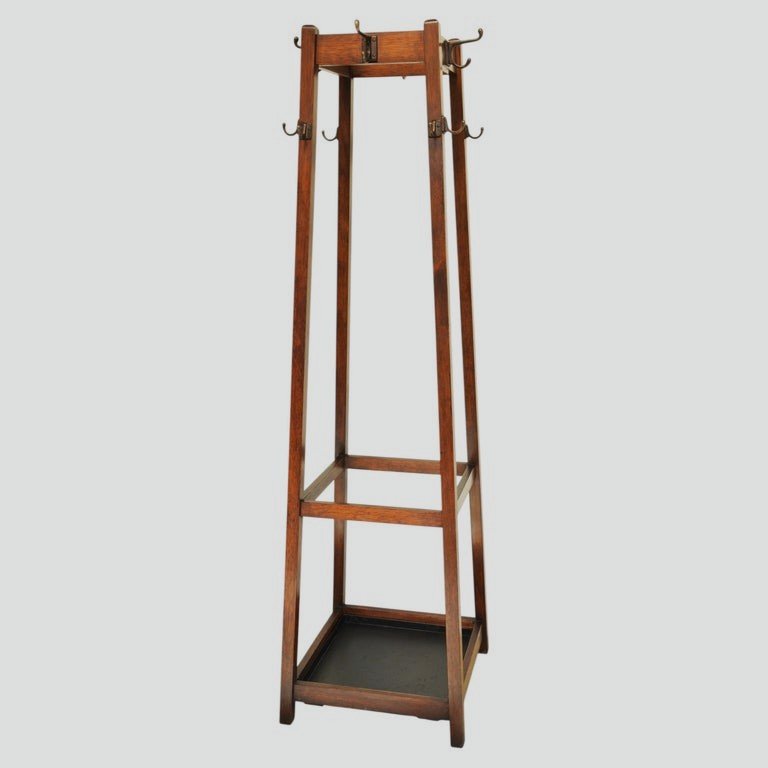 English Arts and Crafts Coat Stand